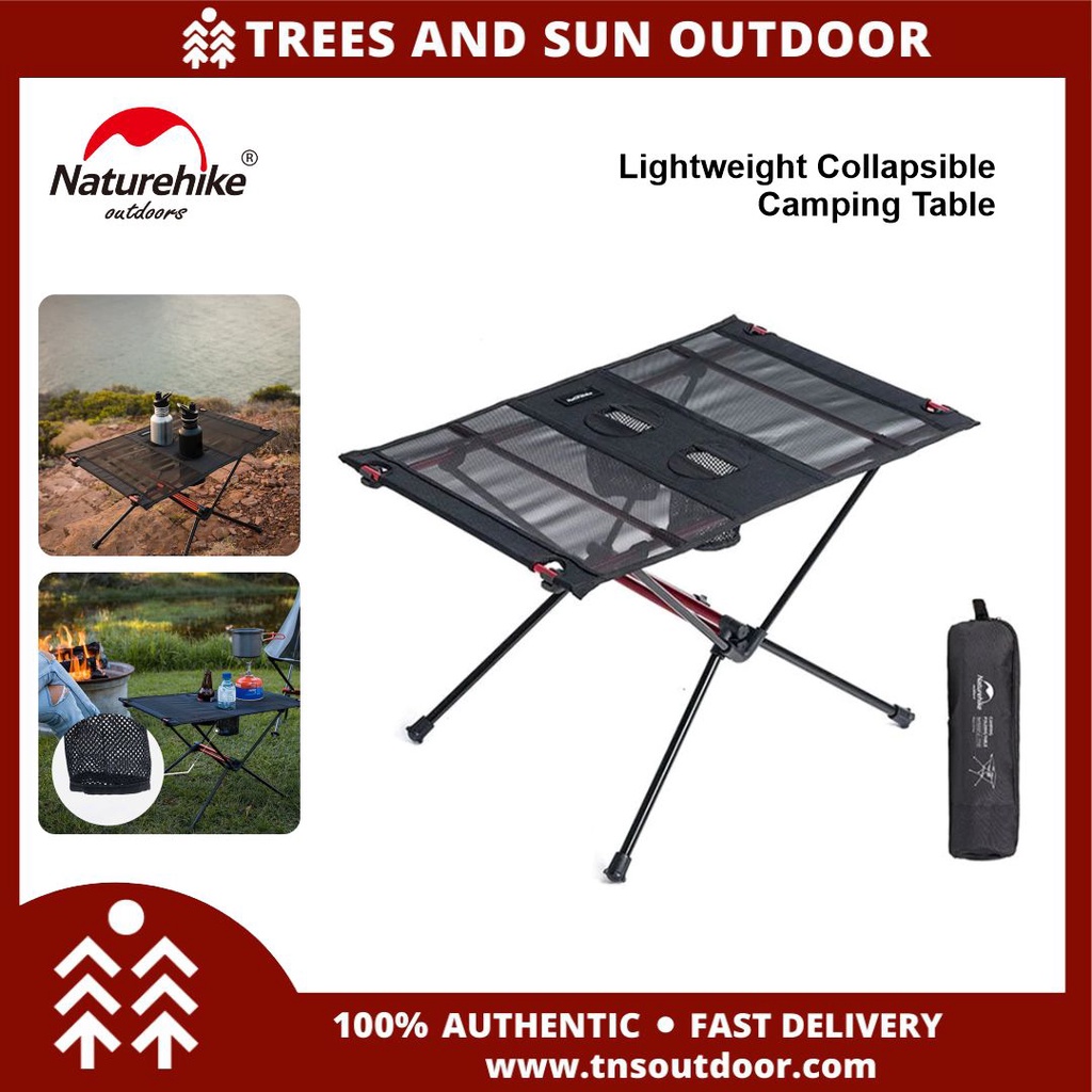 Naturehike Lightweight Collapsible Aluminium Portable Roll Up Table