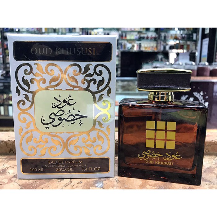 100ml Oud Khususi Arabian Perfume Gaharu Oudh Dubai Mood Woody Musk