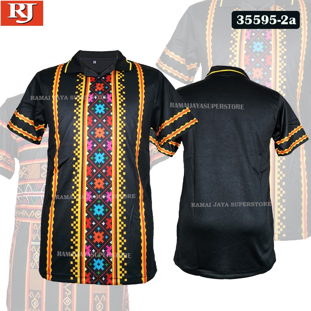 🔥HOT&Wholesale🔥 Baju batik jersey Unisex traditional etnik sabah -Corak ...