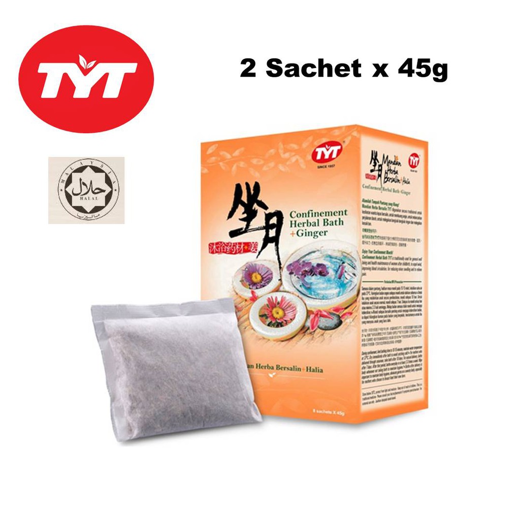 TYT Confinement Herbal Bath with Ginger Mandian Herba Bersalin+Halia ...