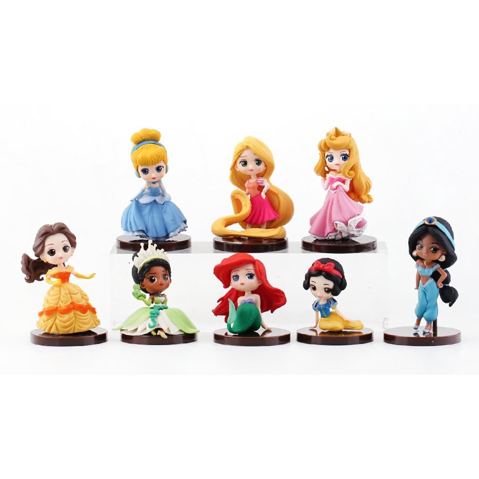Snow White Little Princess Mermaid Alice Cake Toppers Girls Birthday