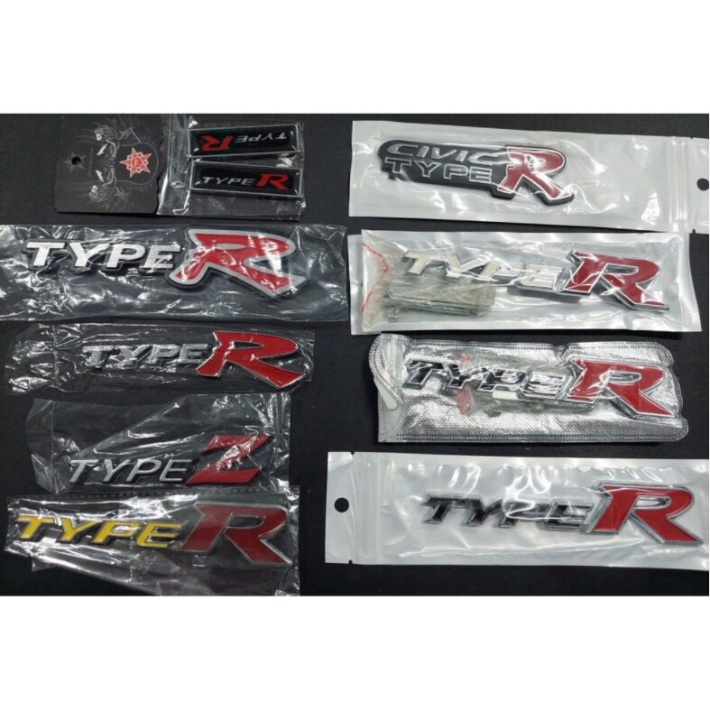 Honda Type R Type Z Civic Accord Oem Emblem Logo | Shopee Malaysia