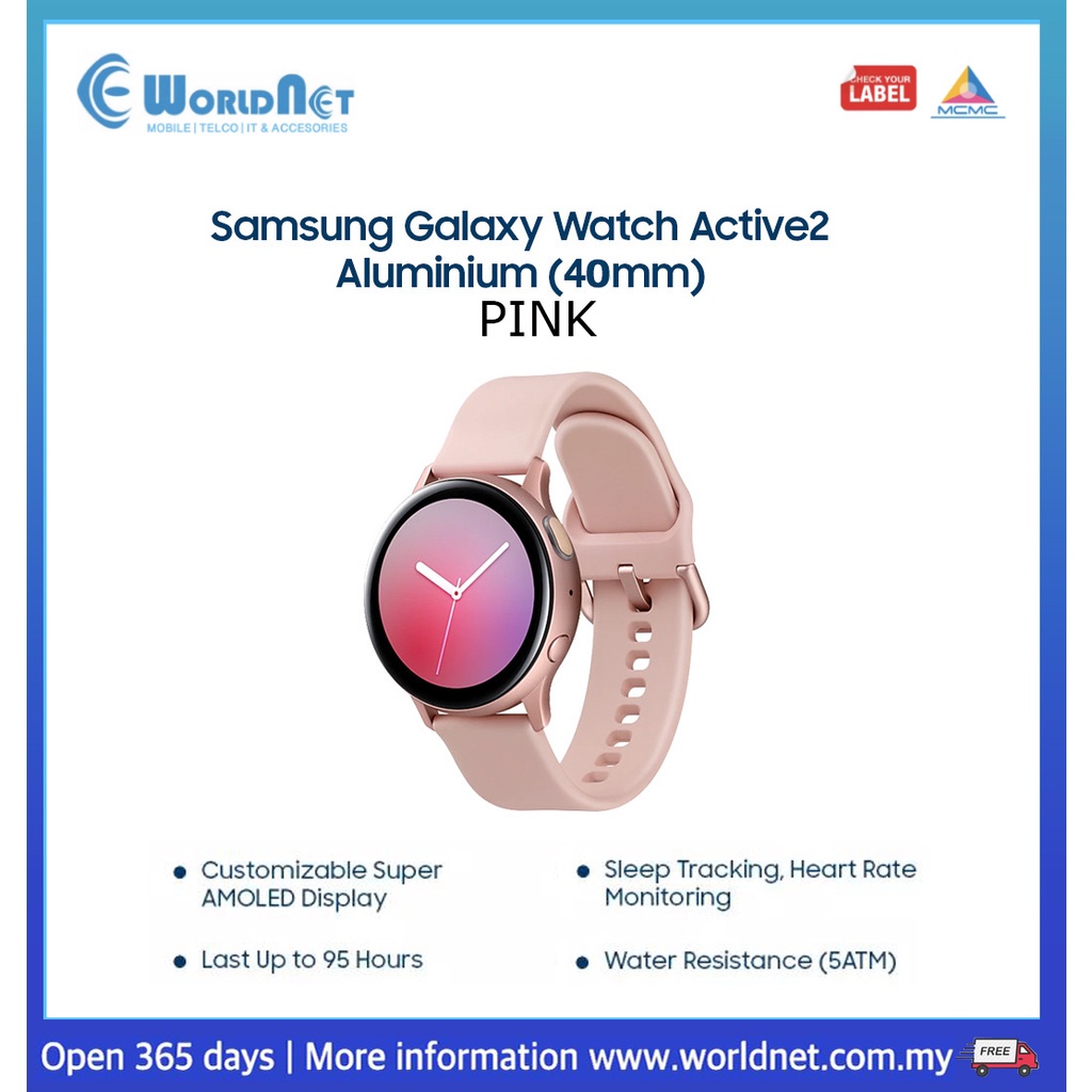 Galaxy watch active2 aluminium 40mm pink gold hot sale