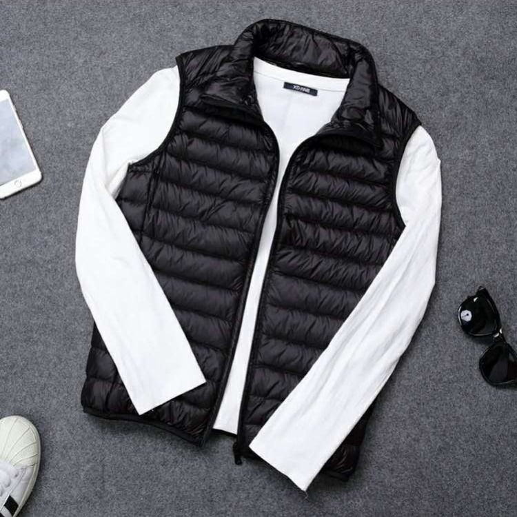 Spring, Autumn And Winter Down Vest Men S Korean Version Of The Warm ...