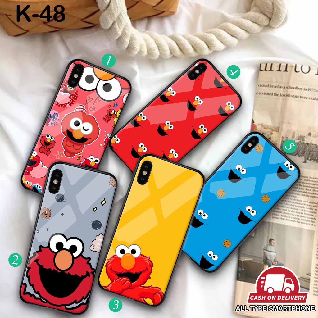 (K48) Hardcase 2D Glossy ELMO All Type | Shopee Malaysia