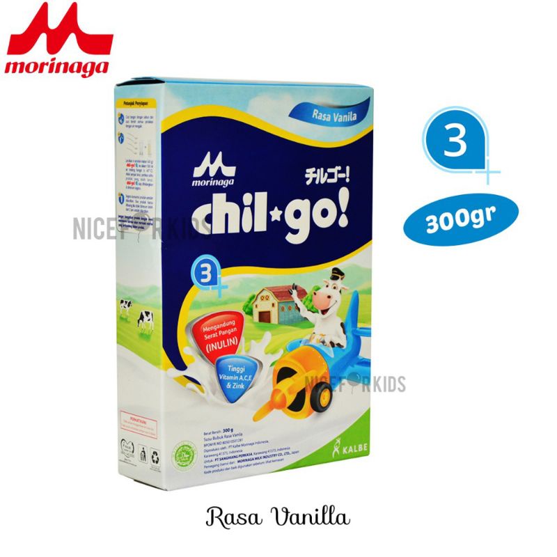 Chil Go Morinaga Milk Children's Growth Chilgo Powder 1+ | 3+ 300 Grams ...