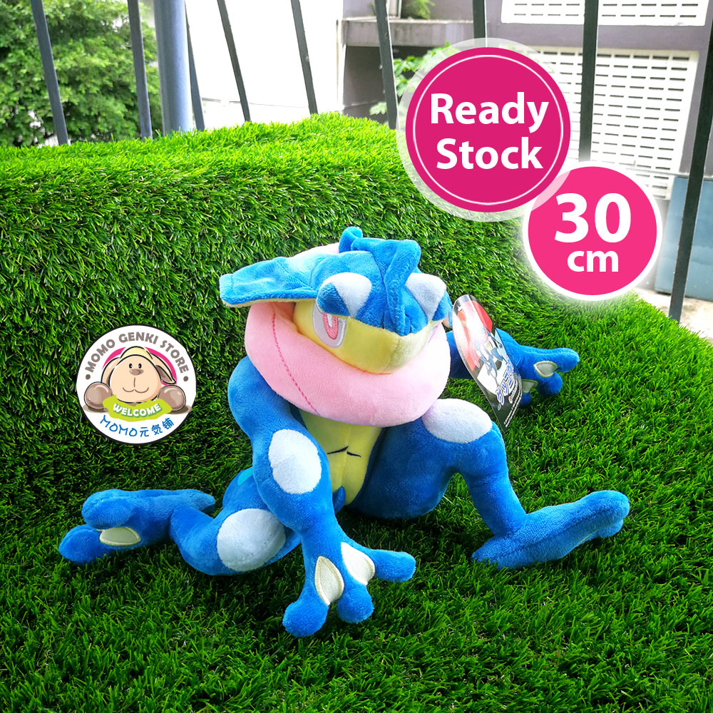 Pokemon Pikachu Greninja Soft Plush Toy Doll 30cm Sit Shopee Malaysia