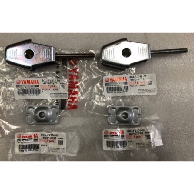 Yamaha Y125 / Y125ZR / 5BU / 5XK Puller Chain and Plate Set / Chain ...