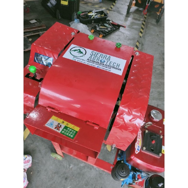 [READY STOCK] DIESEL/GASOLINE MESIN CHOPPER SILAJ/RUMPUT MAKANAN ...