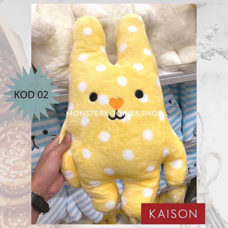 KAISON Doll Plushies Plush Toy Stuffed by Monsterkookies.shop Unicorn Cat Rabbit Avocado Whale Shark Dinosour Octopus Shopee Malaysia