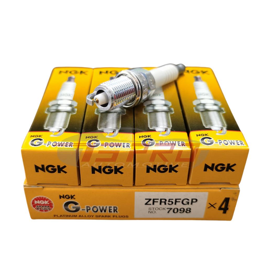 NGK ZFR5FGP G-POWER Platinum Spark Plug (Price for 1 set=4pcs) - Honda ...