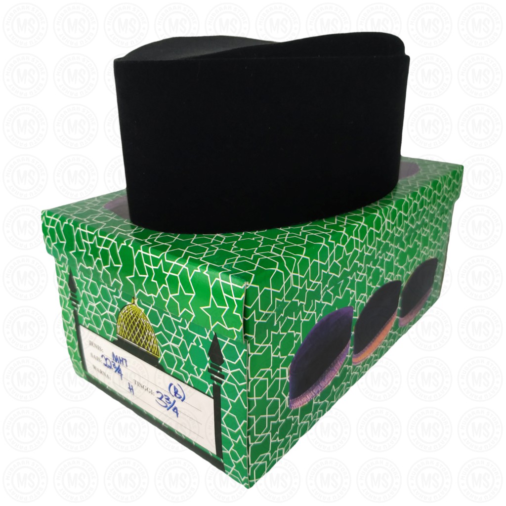 Songkok Dewasa Buatan Malaysia Jenis Gunung Baldu Biasa / Songkok ...