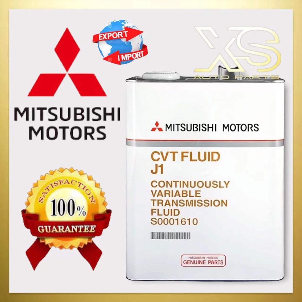 Mitsubishi ATF CVT FLUID J1 J-1 Auto Transmission Oil GEAR OIL 4 Liter ...