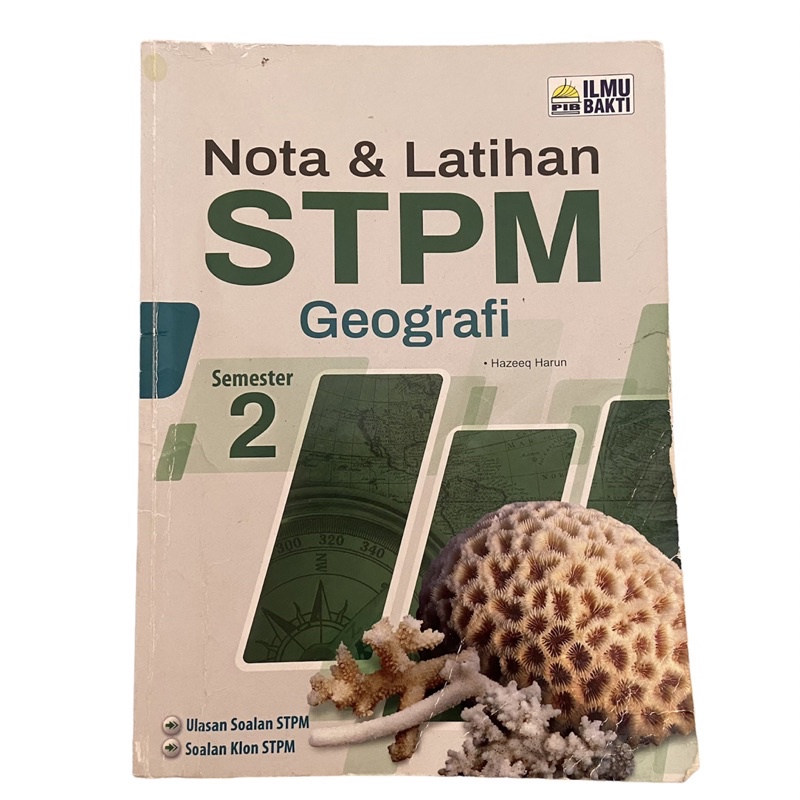 [BUY 1 FREE 3]Nota & Latihan STPM Geografi Sem2 + FREE NEW Model Kertas ...