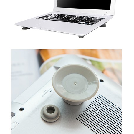 Laptop Support Rubber Feet Pads - Cool Feet Notebook (4Pcs) | Shopee ...