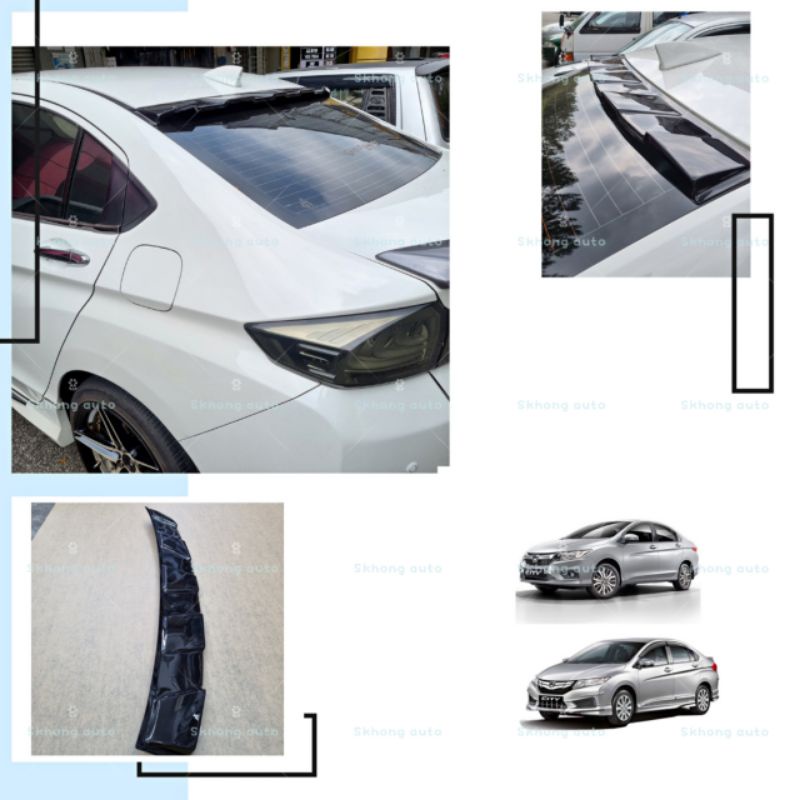 Honda City 2014 2019 GM6 (6th Gen )Rear Sun Roof Visor/Rear Window