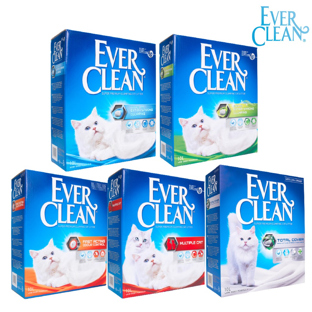 Ever clean extra strength unscented hotsell premium clumping clay cat litter