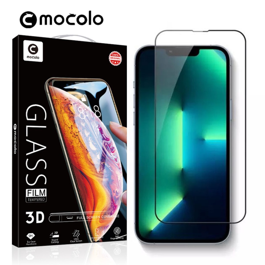 MOCOLO ~ 3D Full Cover Curved Tempered Glass for 13 Mini /13 / 13 Pro ...