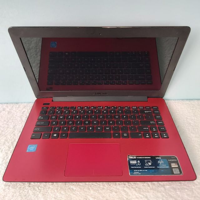 Essential Asus X453M Laptop Red Shopee Malaysia
