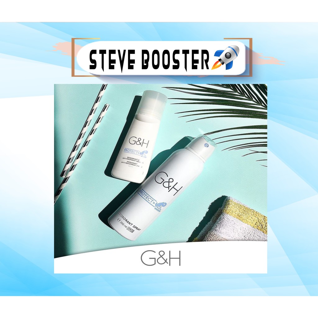 G&H PROTECT+ Deodorant & AntiPerspirant Roll On/ Spray (100ml/200ml