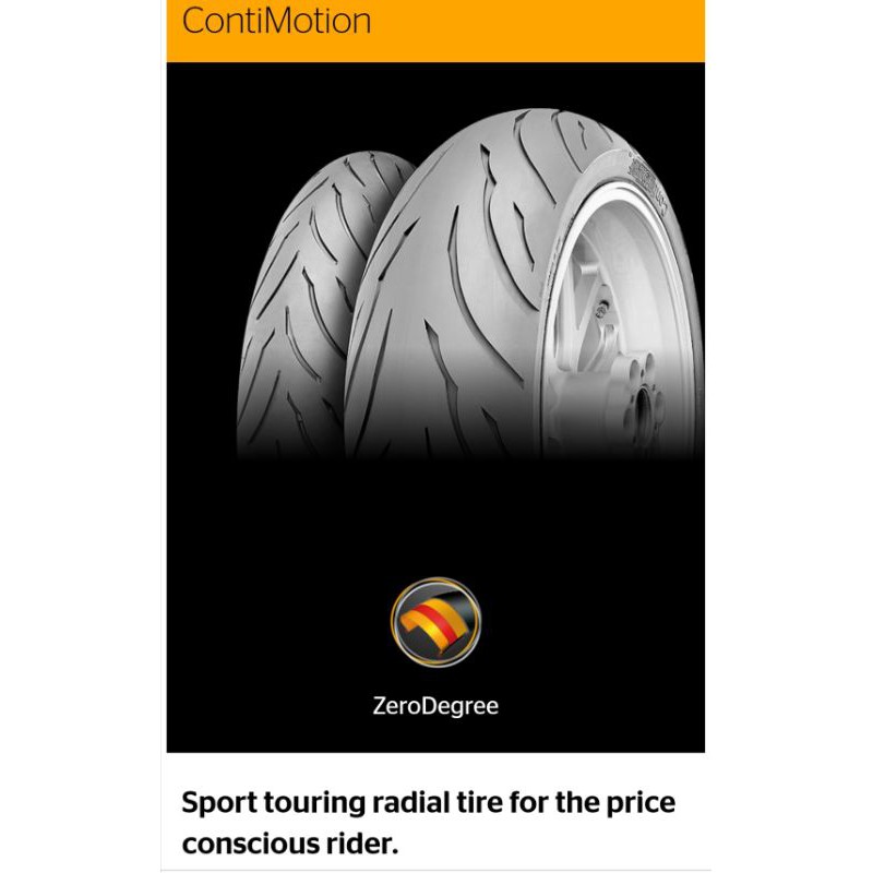 Continental ContiMOTION M 150/70 ZR17 tayar (DOT3020) | Shopee Malaysia