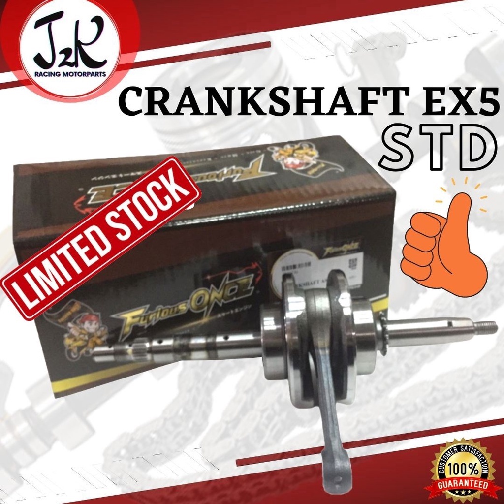 Honda Ex5 Hi power Crankshaft Standard crankshaft ex5 gransap ex5 std Ex5 High Power Shopee
