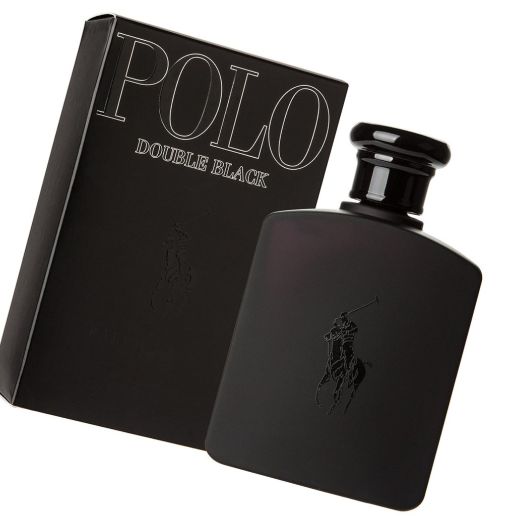 Ralph lauren polo double black best sale