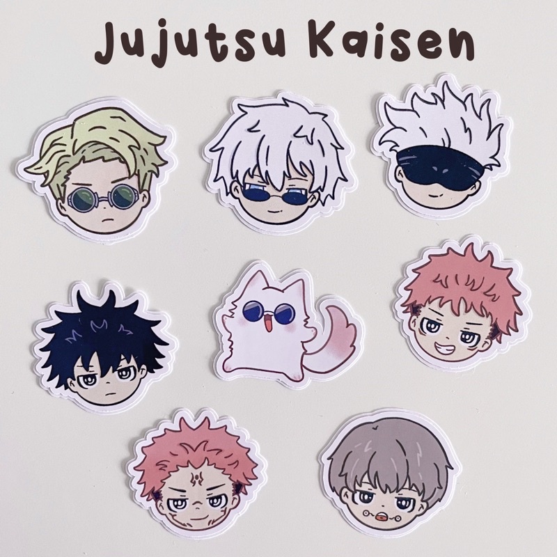 Jujutsu Kaisen Chibi Mini Sticker Flakes | Shopee Malaysia