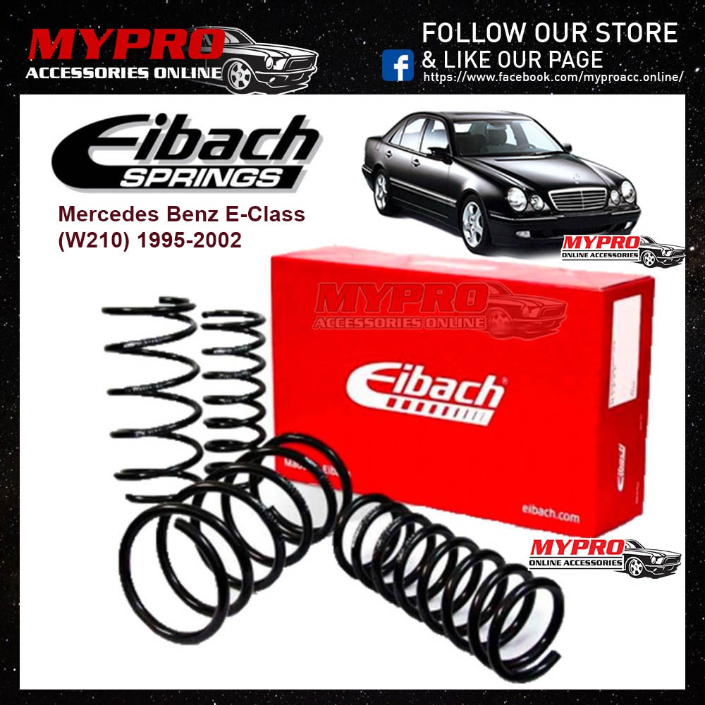 🇩🇪Eibach Pro Kit Lowering Spring 100%Original - Mercedes Benz E-Class ...