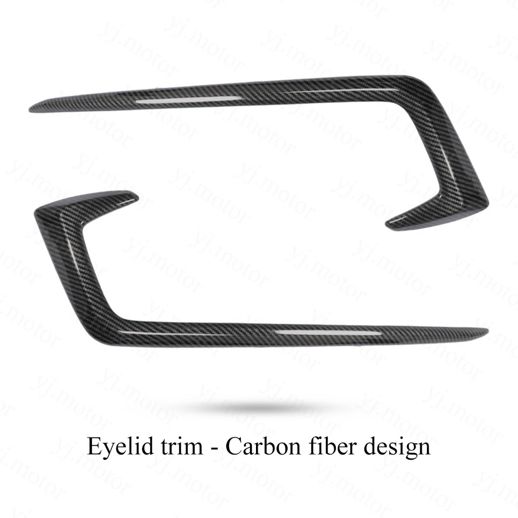 Smarthome-1980 Front Bumper Fog Light Covers / Trim For 2020 Honda Civic - Direct Replacement - View #2