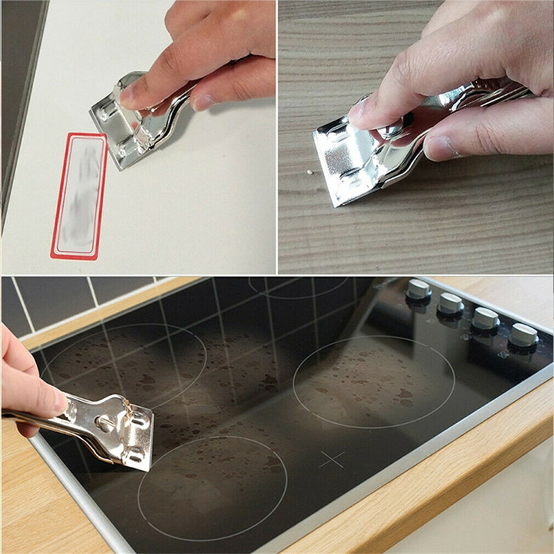 Ceramic Hob Scraper Metal Knife Cleaner Halogen Non Scratch Glass Induction Shopee Malaysia