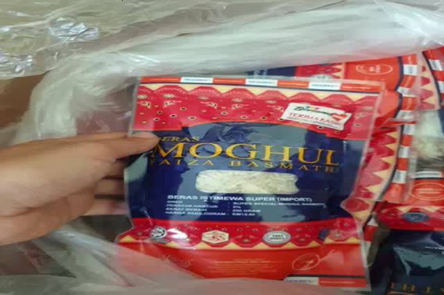 Moghul Faiza Basmathi Beras 250gm 10 pack per order
