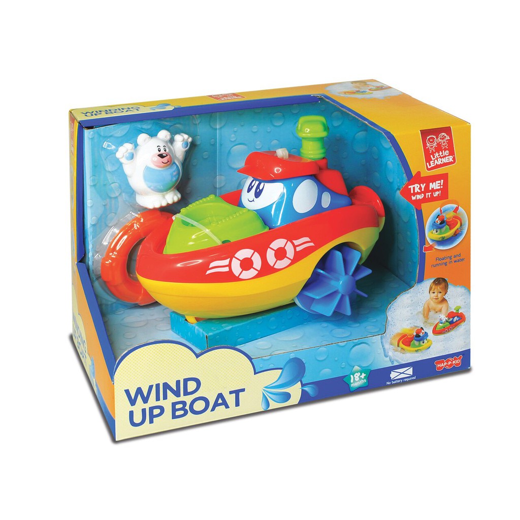 Wind up bath store boat