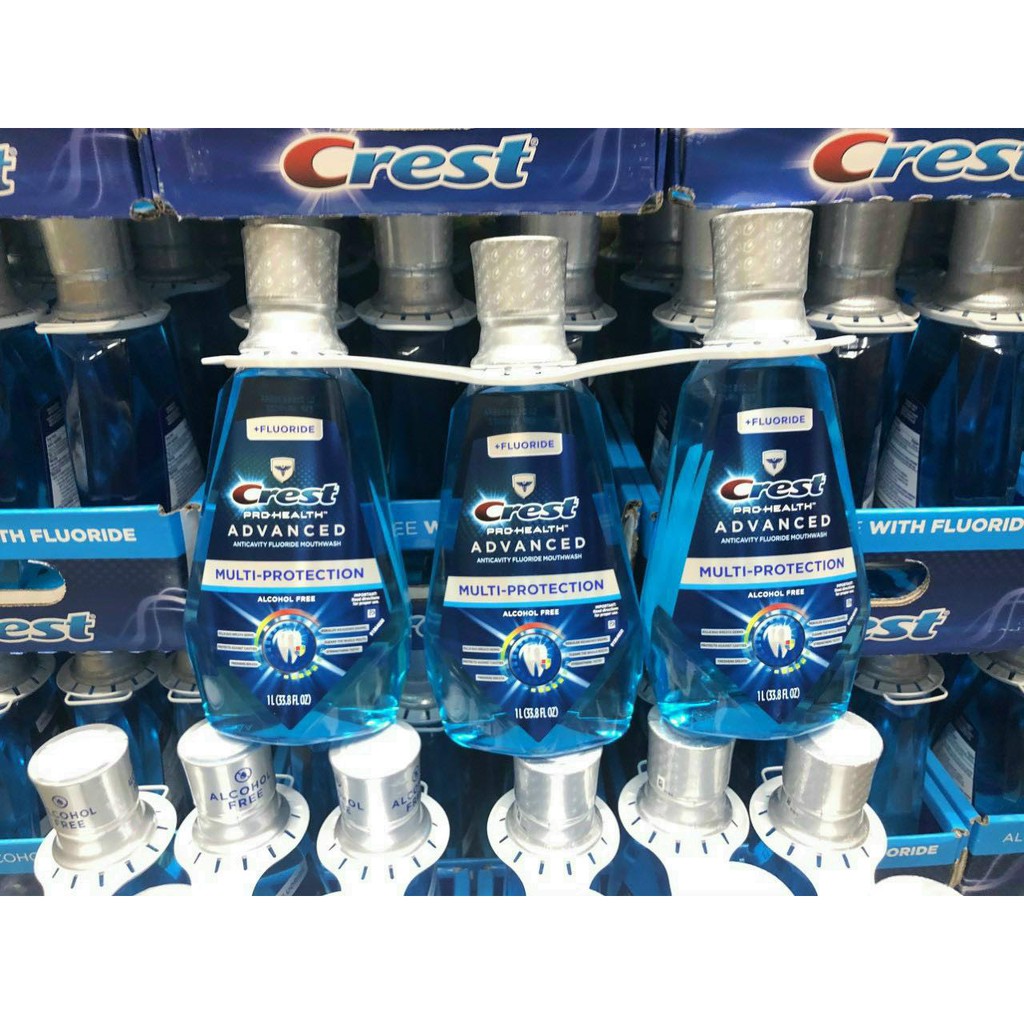 Crest Advanced Multi Protection Mouthwash 1 Liter Shopee Malaysia