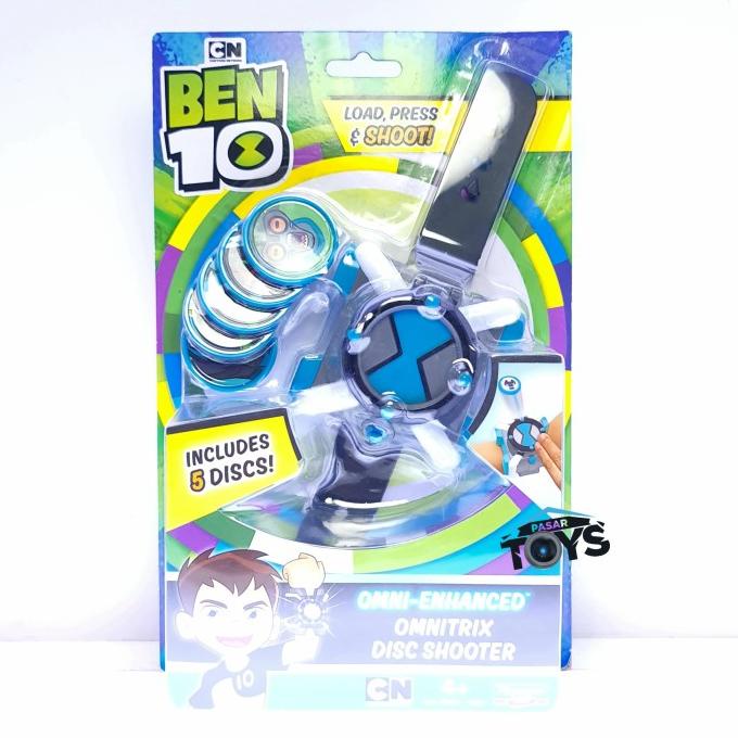 Ben10 Omni-Enhanced Omnitrix Disc Shooter Watch Ben 10 | Shopee Malaysia