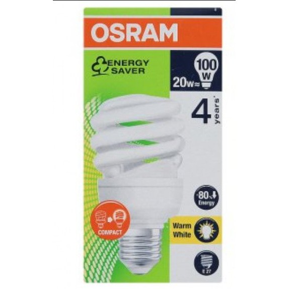 Osram [5-Pack] 4 -Pin 26W Dulux D/E 865-Energy Saving Cool Day Light Colour Fluorescent Lamp 179900107176