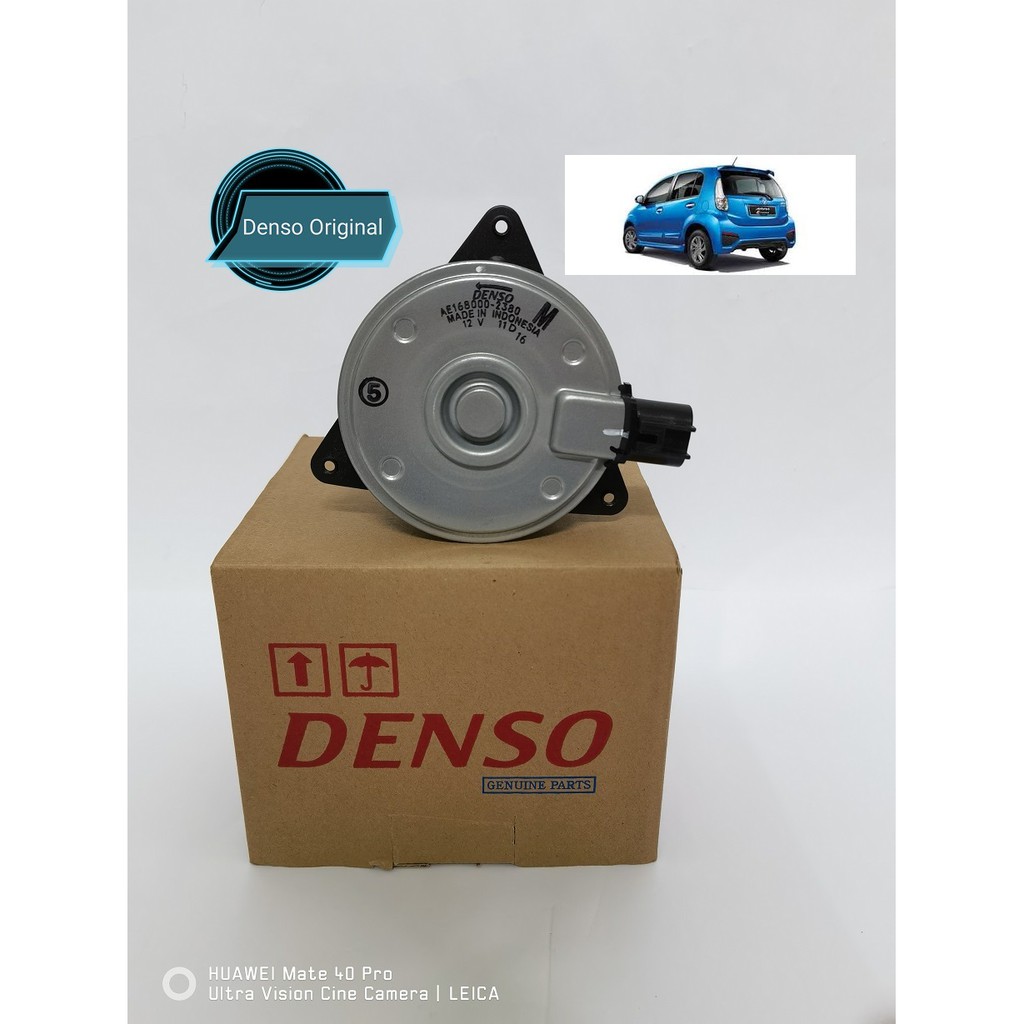 ORIGINAL DENSO RADIATOR AIR COND FAN MOTOR PERODUA MYVI LAGI BEST 2012 ...