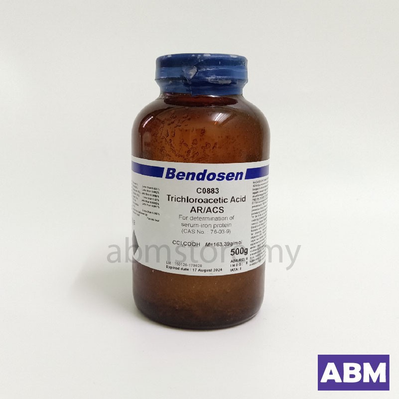 TCA, Trichloroacetic Acid AR/ACS for determination of serum-iron ...