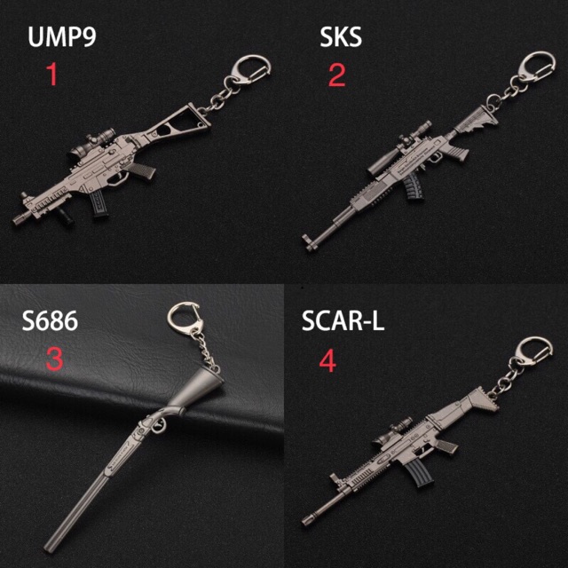 PUBG KEYCHAIN METAL GUN KEYCHAIN SNIPER Shopee Malaysia