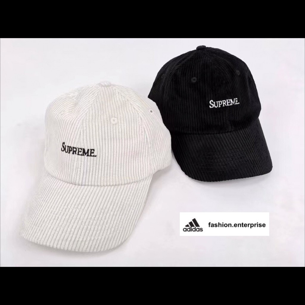 supremeCorduroy キャップ - 帽子