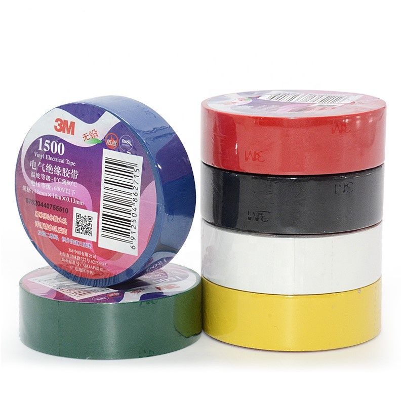 3m Temflex Vinyl Pvc Electrical Tape Waterproof Wire Tape [18mm X 5m 