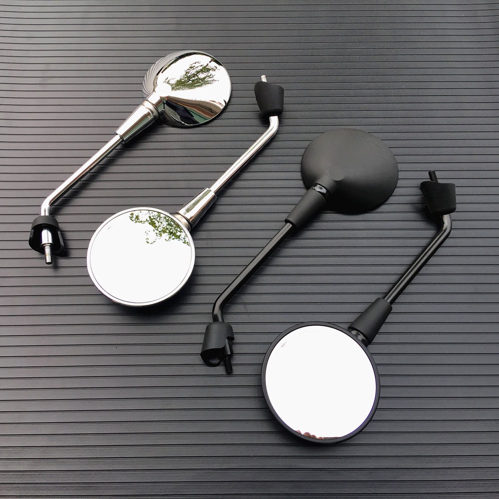 Genuine Vespa CM020405 Right Side Rear View Mirror – Chrome, OEM For LX50 LX150