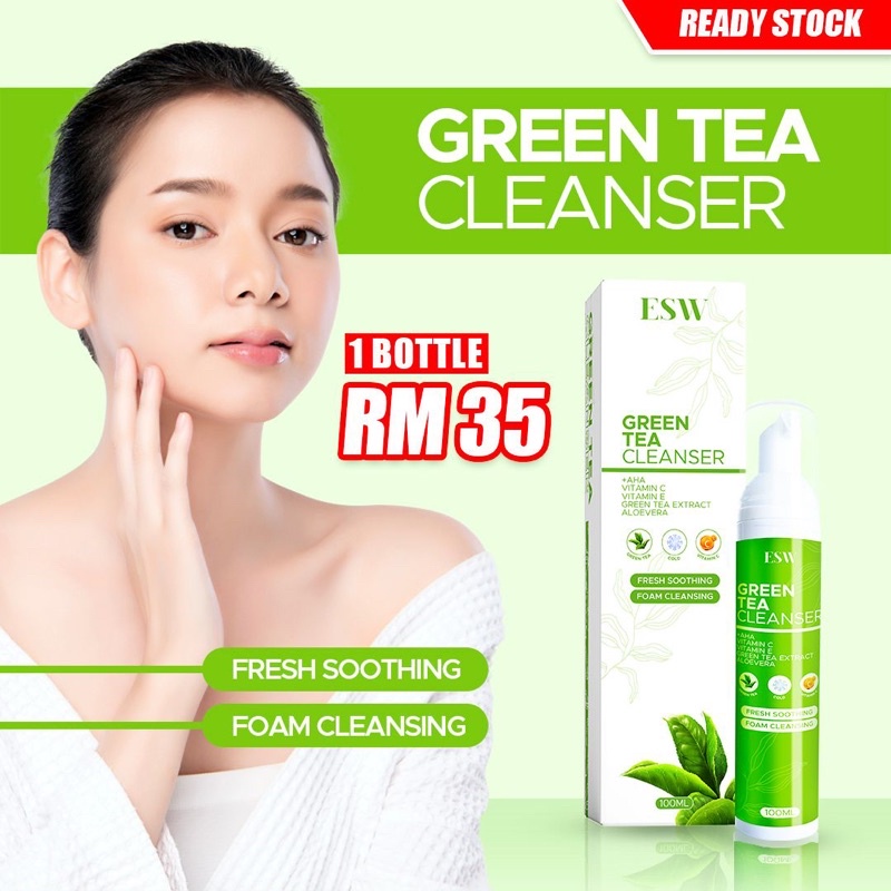 Green Tea Cleanser (Esw Buih Hijau) Shopee Malaysia