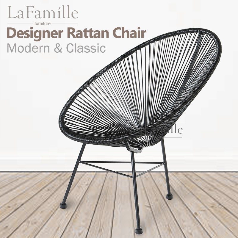 Rattan discount chair shopee