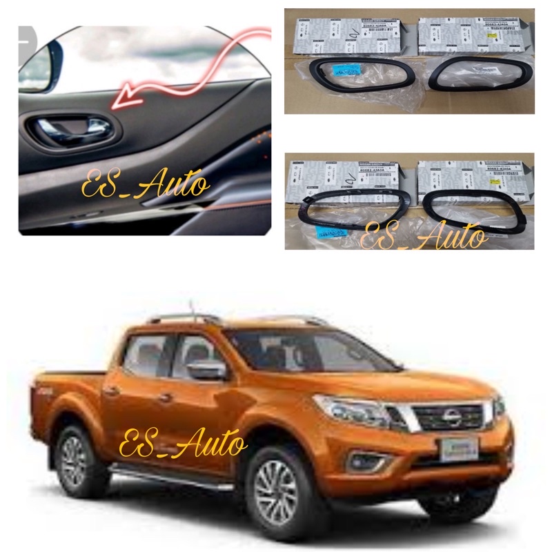 *ORIGINAL NISSAN D23T NAVARA 2015 NP300 DOOR INNER HANDLE COVER/PINTU
