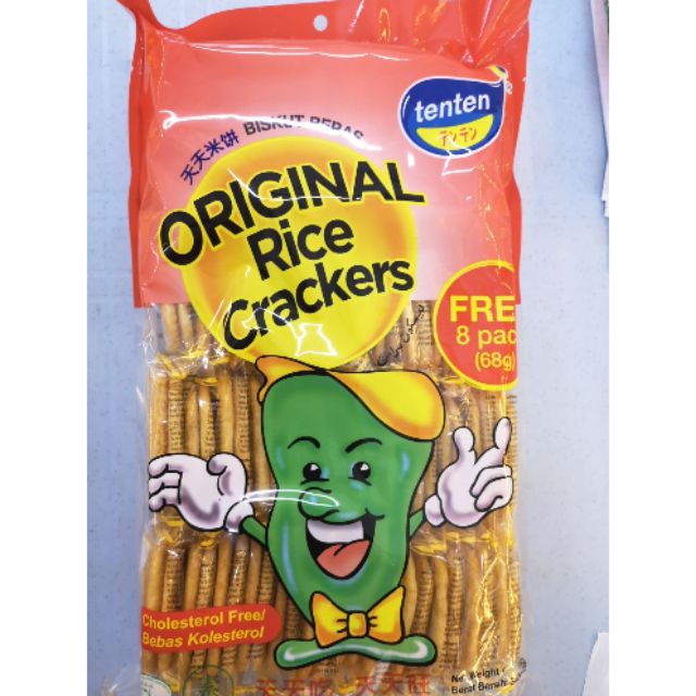 Ten ten Original Rice Cracker 340g+68g (Halal) | Shopee Malaysia