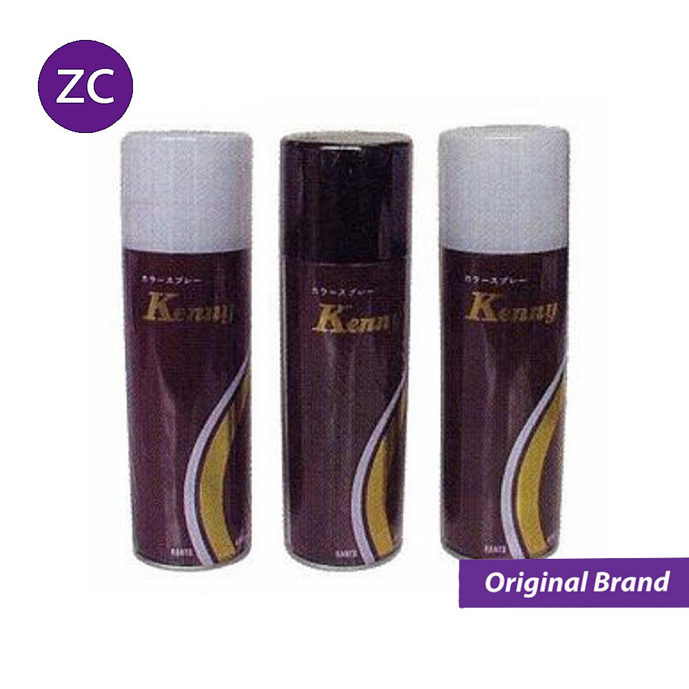 Kenny Colour Hair Spray (Maroon / Black / Dark Brown) Shopee Malaysia