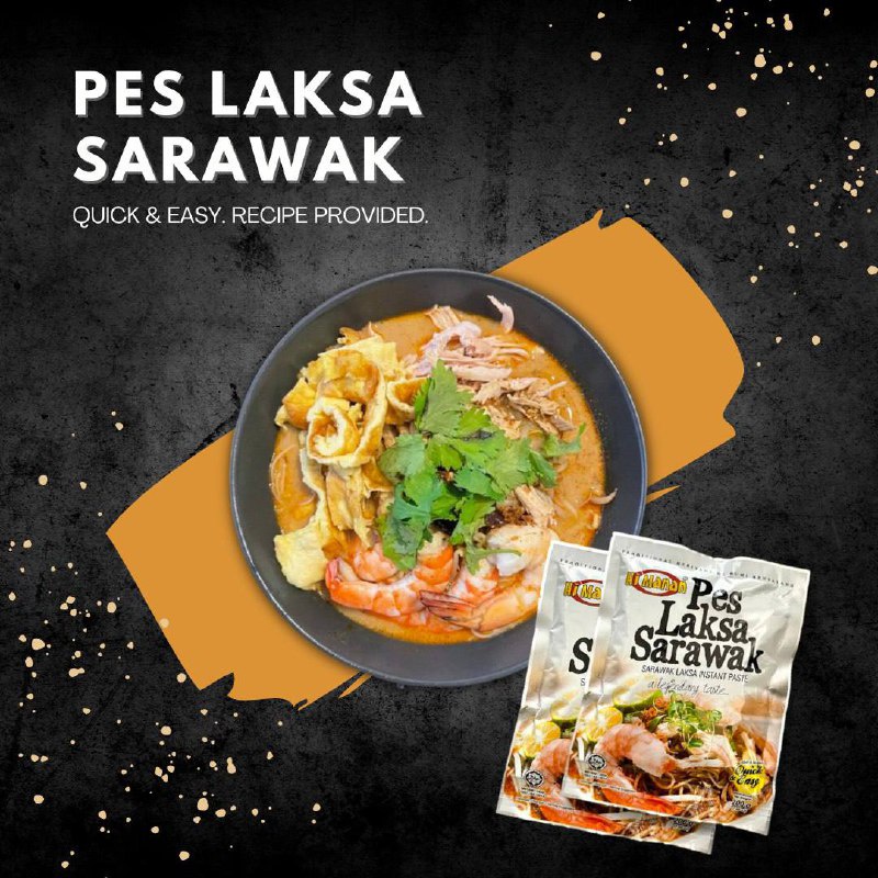 Pes Laksa Sarawak Hj Manan L Laksa Sarawak Paste L Instant Paste Shopee Malaysia