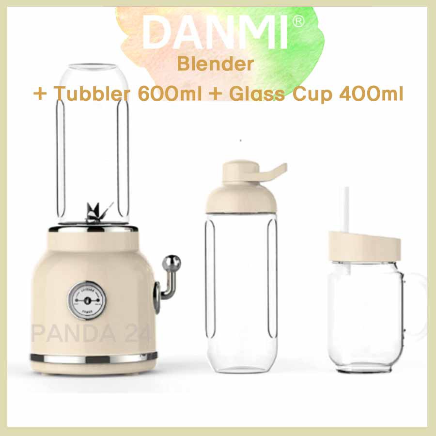 Juicer Juicer Blender + Tubbler 600ml + Glass Cup 400ml / Small Kitchen Appliances, Mixers