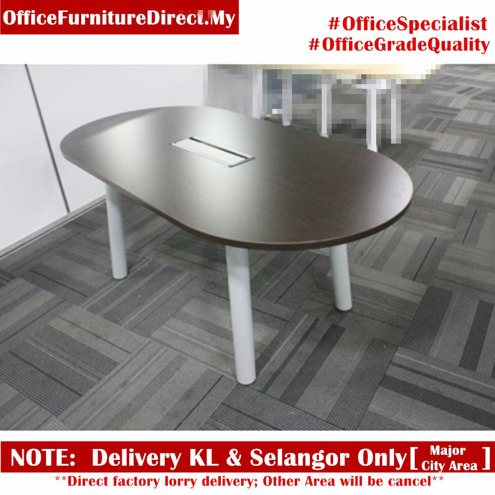Oval Shape Meeting Table Conference Table (6 Feet/8 Feet) VSS Q Oval